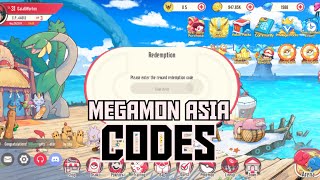 The Asia Megamon Codes Are OUT [upl. by Martreb503]