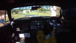 Leadfoot Festival InCar TR7 V8 with Mark Parsons [upl. by Tessy]