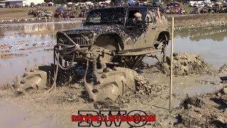 MONSTER TRUCKS IN MUD AT MTM BOUNTY HOLE [upl. by Nidorf]