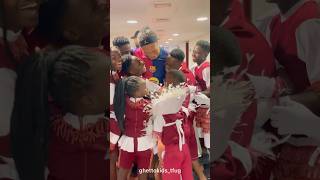 Ghetto Kids  Meet the Legend Ronaldihno in Qatar ghettokids dance [upl. by Garretson11]