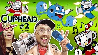 FGTEEV LEARN 2 RAP GAME CUPHEAD amp MUGMAN 2 Moomy CoOp 2 PLAYERS is Harder than1 Gameplay Songs [upl. by Mcclenaghan]