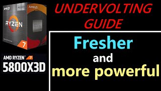 5800X3D  Undervolting Guide  PBO2 TUNER  SETUP and GAMES TEST [upl. by Asilef842]