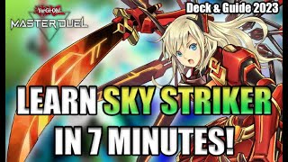 Sky Striker Ace Deck amp Guide  Learn the deck in 7 Minutes Yugioh Master Duel Beginner Guide [upl. by Dorothy]