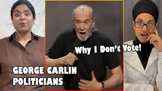 Indians React to George Carlin Politicians [upl. by Boj]