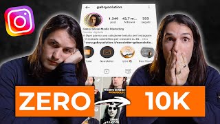 Come crescere su instagram partendo da zero  la mia strategia [upl. by Anaer963]