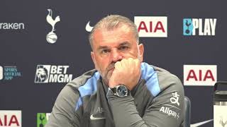 FULL PREMATCH PRESS CONFERENCE Including Embargoed Section Ange Postecoglou Man Utd v Tottenham [upl. by Medora]