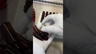 Just placing vials sterile compounding pharmacy glp1 peptides medicine [upl. by Resay]