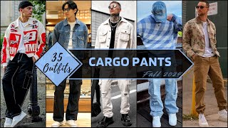 35 Ways to Style Cargo Pants In Fall 2024  Mens Fashion [upl. by Nedlog]