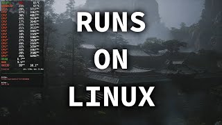 Black Myth Wukong Runs on Linux Unreal Engine 5 [upl. by Nealah]