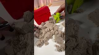 Kinetic Sand Construction Toolbox kineticsand asmr construction [upl. by Nnylanna]