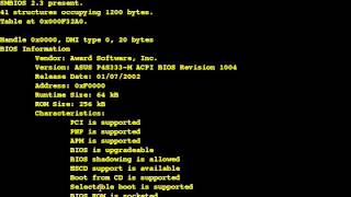 Bios  como extrair informações [upl. by Whallon]