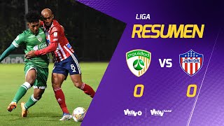 La Equidad vs Junior Highlights Liga BetPlay Dimayor 2022II  Fecha 3 [upl. by Montanez]