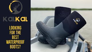 KalKal Waterproof Rubber Neoprene Boots With AntiSlip Sole [upl. by Belcher592]