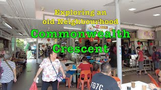 Commonwealth Crescent Market Walking Tour 4K walkingtour market hawkercentre [upl. by Etterual]