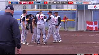 WBSC Denmark vs Botswana 70917 [upl. by Paine]