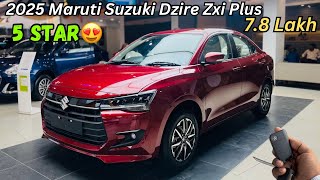 New Maruti Suzuki Dzire Zxi Plus Full Review ✅ New Updates amp Features 😍 Five Star NCAP Rating ❤️ [upl. by Eurd72]