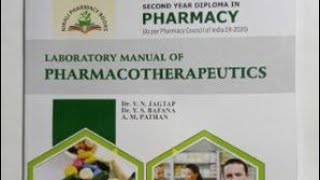 PHARMACOTHERAPEUTICS LAB MANUAL SOLUTIONMSBTE DPHARMACY SECOND YEARMust watch it 😊🙏😍 dpharma [upl. by Ayote]