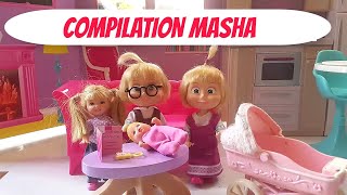 Masha compilation episodi completi [upl. by Ruffo111]