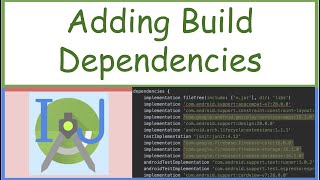 buildgradle Adding Build Dependencies  How Tos 4 [upl. by Romola]