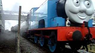 Thomas the tank engine at Buckinghamshire Railway Centre [upl. by Etterrag289]