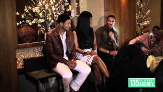 Cast of JUMPING THE BROOM at NYC Press Dinner  5211 [upl. by Miguelita909]