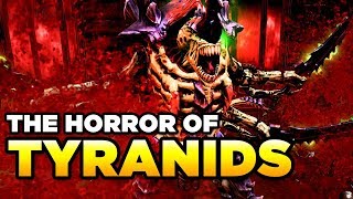 THE TYRANIDS  Devourer of Worlds  WARHAMMER 40000 Lore  History [upl. by Nylcaj]