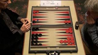 2011 Leuven Open Backgammon final [upl. by Gradey621]