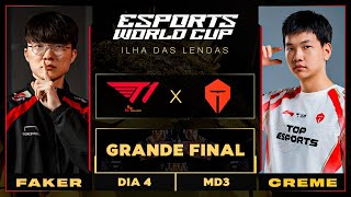 ILHA DAS LENDAS ESPORTS WORLD CUP  T1 x TES lendas discord [upl. by Lleryd588]