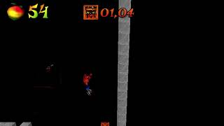 Crash Bandicoot  Back In Time Fangame  Uka Uka Trial 5  0512  No Uka Uka Skip [upl. by Siekram]