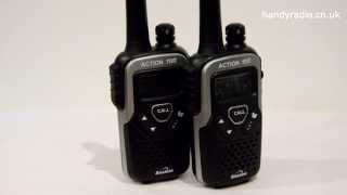 Binatone Action 1100 PMR446 Radio Review and Tutorial [upl. by Eimile]