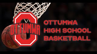 Ottumwa Bulldogs vs Oskaloosa Indians Boys Basketball 12182023 [upl. by Snyder]