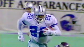 1995  Emmitt Smith Scores TD in Overtime  Cowboys vs Vikings  9171995 [upl. by Frodine]