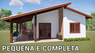 Casa de Sítio Simples com Varanda  P11 [upl. by Sanborn741]