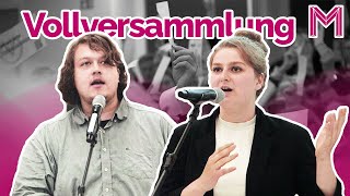 HITZIGE DEBATTEN 🔥  Vollversammlung SoSe 2023  UNI GREIFSWALD [upl. by Pachton]