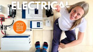 🚐 DIY Camper Van Electrical System 💡Ep339 [upl. by Chickie20]