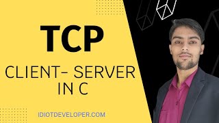 TCP Client Server Implementation in C  Socket Programming in C [upl. by Leith]