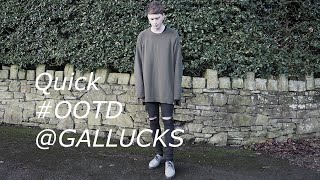 Quick OOTD  Comfy  Mens Fashion  Gallucks [upl. by Arehsat51]