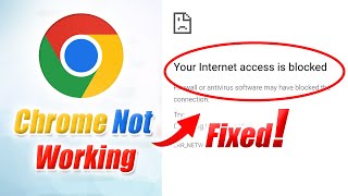 Google Chrome Not Working  Chrome Not Connecting To Internet [upl. by Tomasz935]