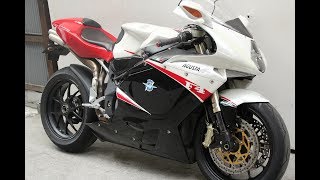 MVｱｸﾞｽﾀ F4 1000R 312 ☆たった8410km☆ 車検付動画有1円～ [upl. by Selrahc]