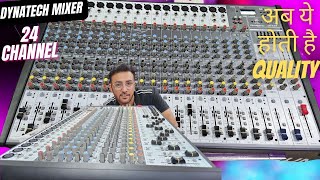 Dynatech UFX24 Mixer price test DJ and Live VkiVan [upl. by Ahsirpac]