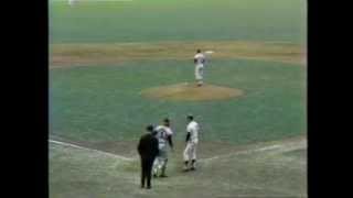 Mickey Mantle 1967  500th Home Run as aired on WPIXTV 5141967 [upl. by Atiugal]