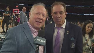 “Thank you for being my friend”  Jim Nantz reflects on career after last Final Four game [upl. by Animsaj]