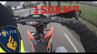 KTM 500EXCF  POLITIE amp DRUGS GEVONDEN [upl. by Mulvihill]