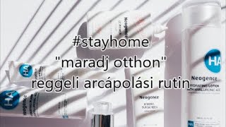 stayhome reggeli arcápolási rutin  SzépségCenter [upl. by Heathcote]