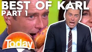 Best of Karl Stefanovic Part 1  TODAY Show Australia [upl. by Refynnej]