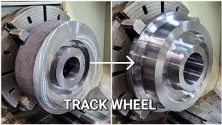 Track Wheel  CNC Lathe [upl. by Vaughan823]