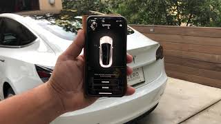 Tesla Model 3 Summon Setup and Demonstration [upl. by Etnomed831]