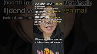 Hoe ontleed je een zin en welke naamval hoort bij welk zinsdeel Uitleg en screenshotmomentje 📸🫶🏼 [upl. by Zebulen]