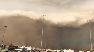 Cyclone Mekunu formation in Jabal Shams Sun Mountain Highest Mountain in Dhofar [upl. by Aros]