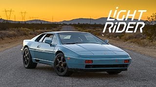 This Lotus Esprit Is A Light Rider Reborn [upl. by Melessa727]